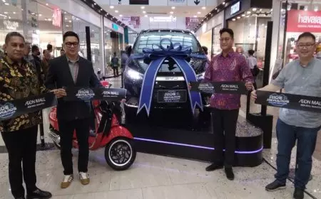 AEON MALL Sentul City Gelar Ride The Rewards Shopping Program Berhadiah Fantastis