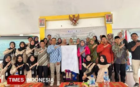 Tim PPK Ormawa UKM Kreasi Gelar Pembukaan dan Sosialisasi Sekolah Membatik Dewi Anom, Langkah Awal Kemandirian Perempuan Wringinanom