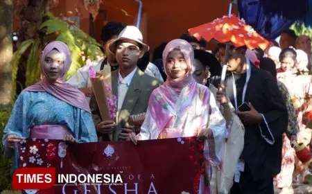 Karnaval Kreatif Pelajar Tanpa Kebisingan Sound, Kapolres Malang Angkat Topi