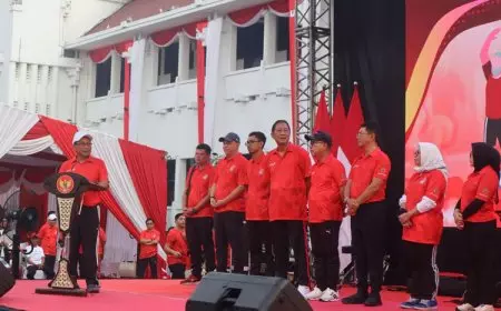 Kolaborasi dengan Pemkot Surabaya, Bank Jatim Sukses Selenggarakan Senam Lansia