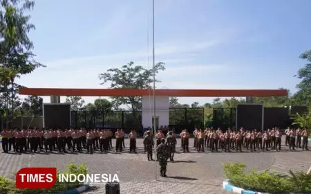 Santri TISMA Malang Juga Belajar Disiplin dan Peraturan Baris&#45;Berbaris bersama Koramil Dau
