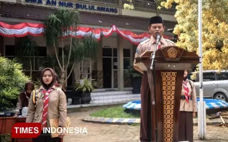 SMA An Nur Malang Meriahkan HUT ke-64 Pramuka dengan Semangat Kebersamaan dan Nilai Dasa Dharma
