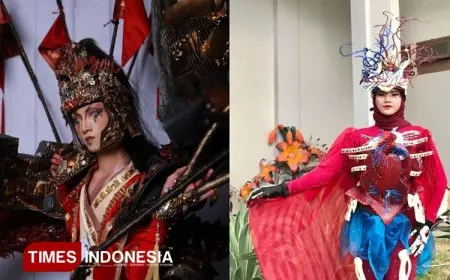 Mahasiswa Psikologi Unmuh Jember Bawa Cerita dan Budaya ke Panggung Dunia di Jember Fashion Carnaval 2025