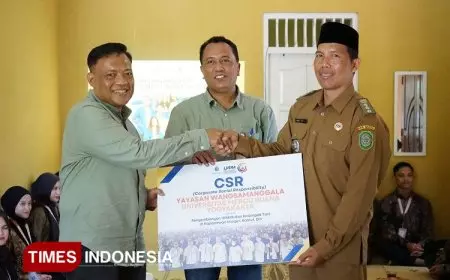 UMBY Salurkan Bantuan untuk Dukung Lokasi KKN PPM di Bantul