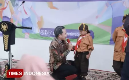 Bupati Jember Fawait Buka MPLS di Sekolah Rakyat