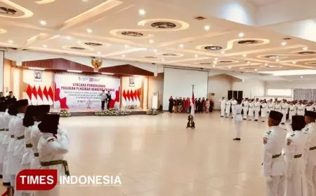 Kukuhkan Paskibraka 2025, Bupati Jember Fawait Singgung MBG hingga Beasiswa