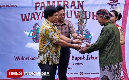 Wayang dari Sampah Dipamerkan di Waterbom Yogyakarta, Angkat Isu Lingkungan