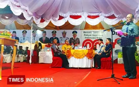 Malam Resepsi Kenegaraan HUT  Ke-80 RI, Bupati Morotai: Kesuksesan Ini Buah dari Kerjasama Semua Pihak