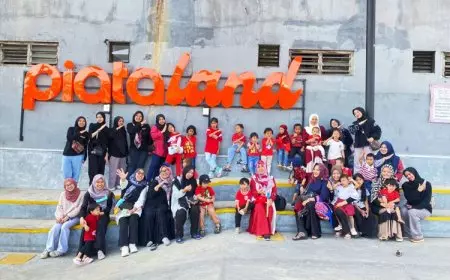Mengenali Kreativitas dan Cinta Alam Bersama Daycare Anak Sholih UNISMA di Piataland