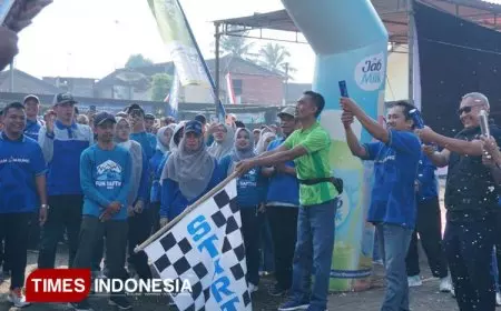 Fun Walk Meriah, Rayakan HUT ke&#45;46 KAN Jabung dan HUT ke&#45;80 RI