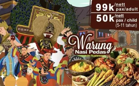 Athena Restaurant Pacific Palace Hotel Hadir dengan Upgrade Konsep “Warung Nasi Pedas”