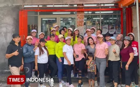 Grand Opening Cendana Mart Sitiarjo, Meriah dengan Senam Sehat dan Voucher Belanja
