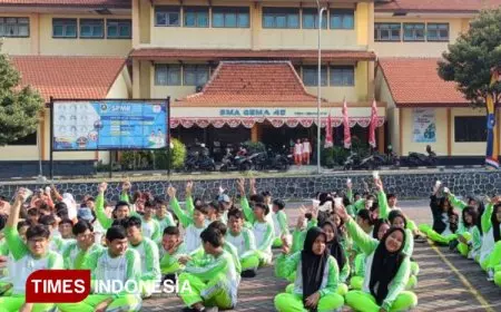 JABMILK dari KAN Jabung jadi Energi Kebersamaan di Yayasan Perjuangan 45 Surabaya