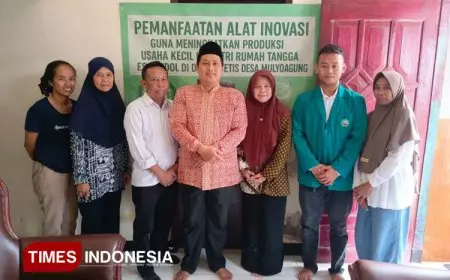 Tim Dosen Pengabdian UNISMA Kenalkan Alat Inovasi Produksi Cendol Ke UMKM Dusun Jetis