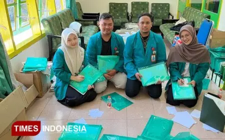 Unisma Malang Retensi Arsip Data di Rumah Dinas PA Kota Malang
