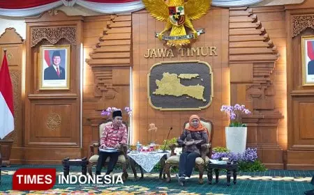 Bupati Jember Fawait Temui Gubernur Khofifah Bahas MTQ 2025