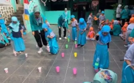Perlombaan Kemerdekaan di RA Al Jihad: Tanamkan Nilai Kebersamaan bersama Mahasiswa PPLK PIAUD UNISMA