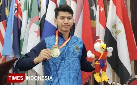 Mahasiswa Psikologi UMBY Sabet Emas di Kejuaraan Dunia Tapak Suci 2025