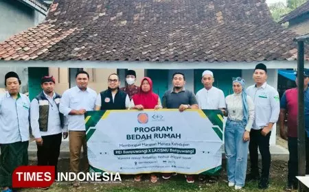 Kolaborasi Lazisnu dan REI Banyuwangi, Wujudkan Rumah Impian untuk Nahariyah