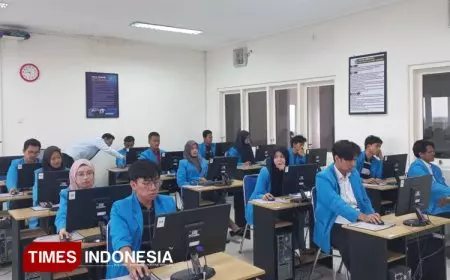 1.463 Mahasiswa UNIPMA Madiun Ikuti Tes EAPT, Siap Jadi Lulusan Berkompeten