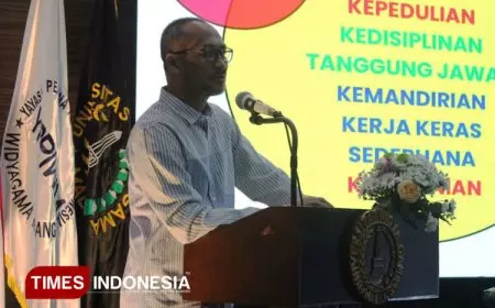 Pesan Abraham Samad pada Maba saat PKKMB UWG 2025