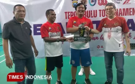 PWI Malang Raya Gelar Turnamen Tepok Bulu, Ini Hasilnya