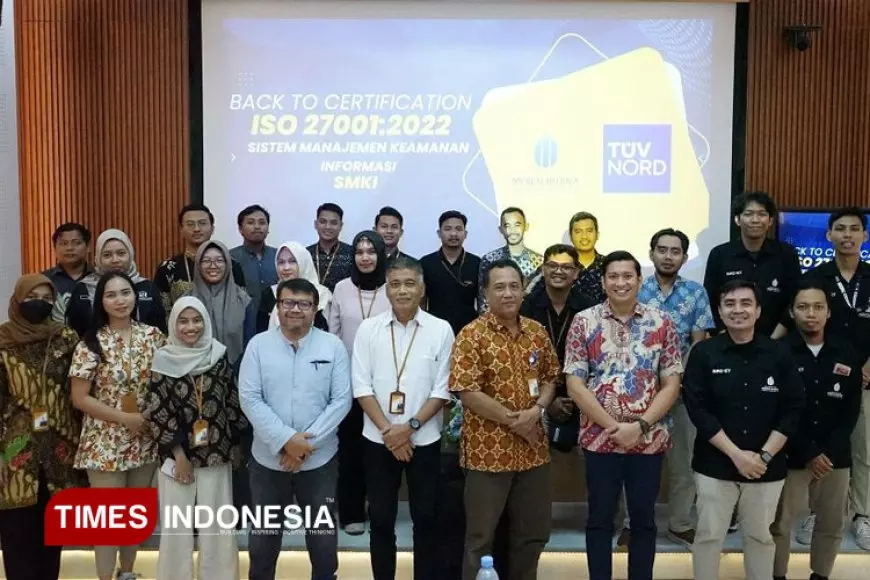 UMBY Raih Sertifikasi ISO 27001:2022, Perkuat Keamanan Data Civitas Akademika