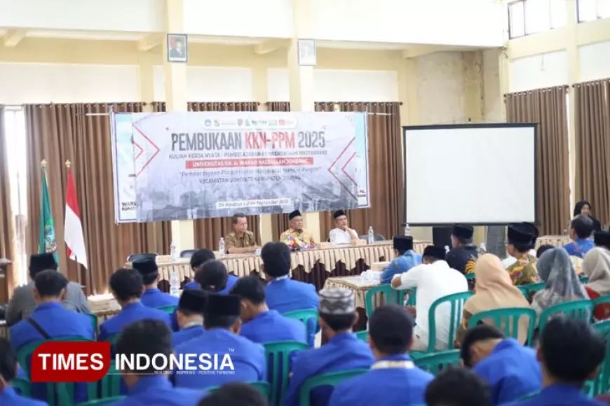 Siap Mengabdi dan Berdampak, UNWAHA Terjunkan 550 Mahasiswa KKN&#45;PPM Tahun 2025