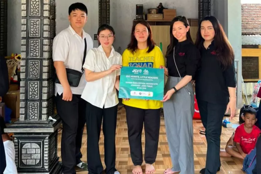 Hari Anak Nasional, JCI Srikandi dan 1001 Harapan Foundation Donasi Ribuan Buku