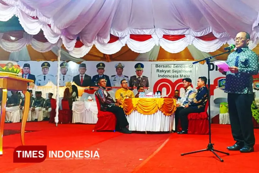 Malam Resepsi Kenegaraan HUT  Ke&#45;80 RI, Bupati Morotai: Kesuksesan Ini Buah dari Kerjasama Semua Pihak