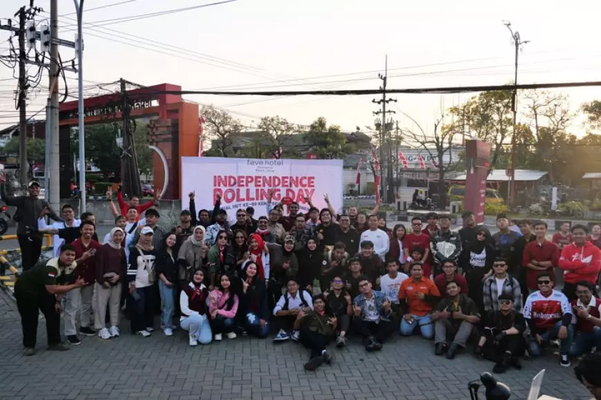 Unik! Favehotel Sidoarjo Rayakan HUT ke&#45;80 RI dengan Independence Rolling Day