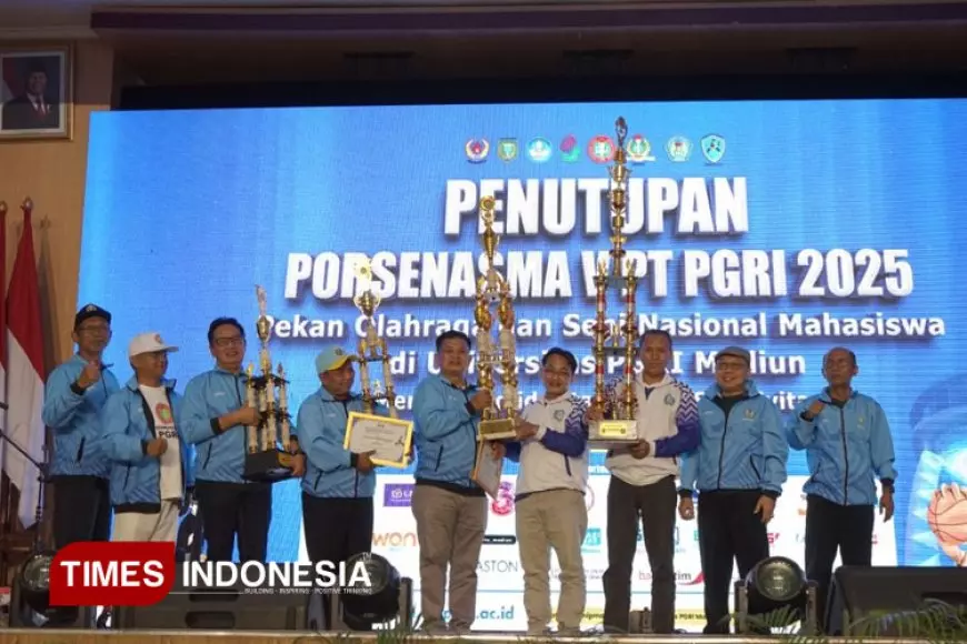 Porsenasma V 2025 Berakhir, Tuan Rumah Unipma Madiun Borong 29 Medali