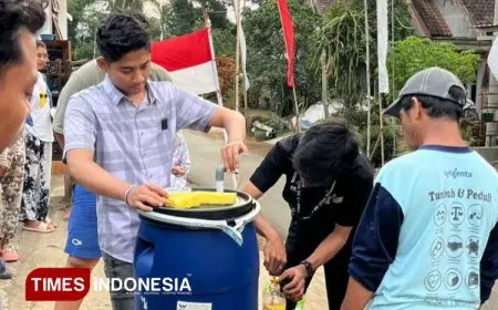 Mahasiswa KSM-T 25 UNISMA Ajak Warga Ngawonggo Kelola Limbah Jadi Pupuk Cair