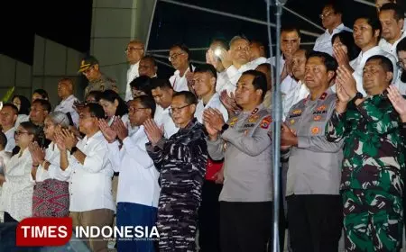 Dankodaeral VII Hadiri Doa Bersama Forkopimda Jaga Kedamaian dan Kerukunan di NTT