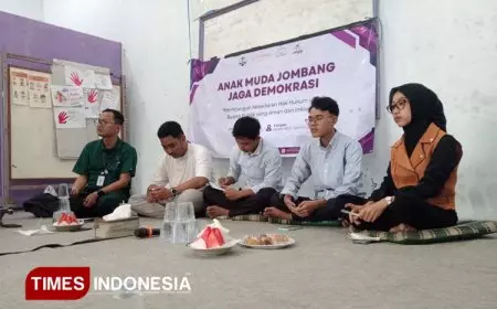 Anak Muda Jombang Galang Diskusi Jaga Demokrasi Bahas Suara Kritis, Moralitas, dan Literasi