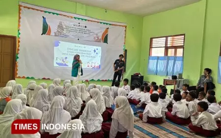 Cegah Kecanduan Digital, KSM&#45;T UNISMA Gelar Sosialiasasi Gadget Untuk Anak Sekolah Dasar