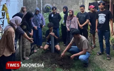 KSM-T UNISMA Kembangkan Biopori untuk Pengelolaan Sampah Organik