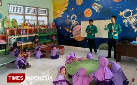 Bentuk Karakter Anak Usia Dini, Mahasiswa KSM&#45;N Gelar Edukasi Sosial dan Budaya