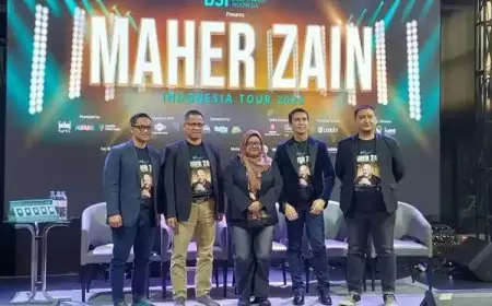 Maher Zain Kembali ke Tanah Air, BSI Boyong Konser ke 3 Kota Besar