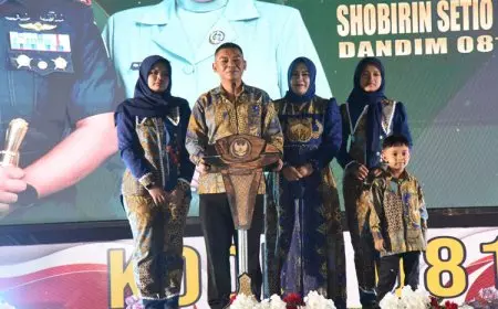 Dandim Sidoarjo Berganti dari Letkol Inf Dedyk Wahyu kepada Letkol Czi Shobirin Setio Utomo