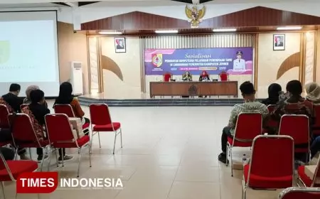 Protokol Bupati Jember Ikuti Sosialisasi Peningkatan Layanan