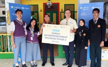 Zurich dan PJI Luncurkan Zurich Entrepreneurship Program Fase Kedua