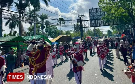 Pawai Ta’aruf Meriahkan Pembukaan Hultah Akbar NWDI Ke-90 di Lombok Timur