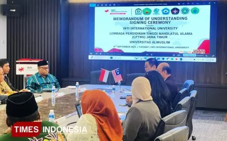 UNISMA Jalin Kolaborasi Global, dari MoU Hingga Silaturahmi PCINU Malaysia