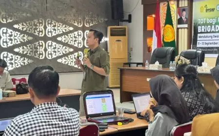 Gelar TOT, Polbangtan Malang Perkuat Brigade Pangan Riau