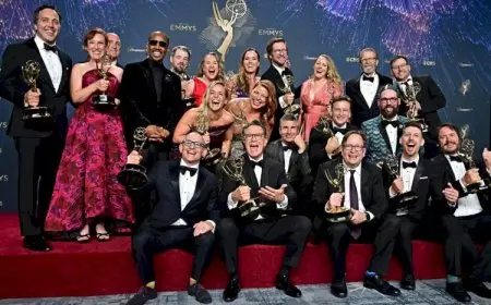 Daftar Pemenang Emmy Awards 2025, The Studio Borong Piala