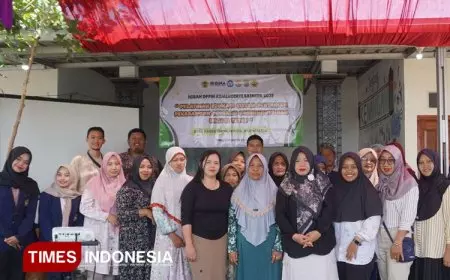 UNMER Malang Inisiasi Pelatihan Pertanian Pekarangan Berbasis Greenhouse