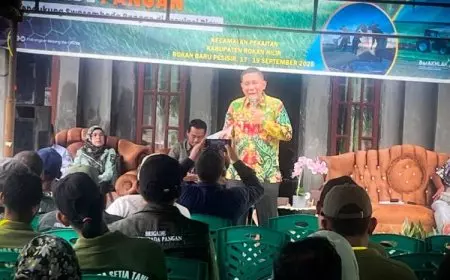 Dukung Program Kementan, Brigade Pangan Rokan Hilir Perkuat Ketahanan Pangan Daerah