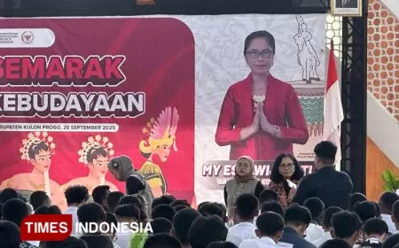 Esti Wijayati Tegaskan Negara Hadir untuk Pendidikan, Siswa Kulonprogo Senang Terima Bantuan PIP