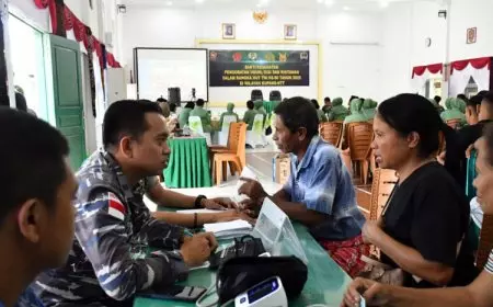 Berpartisipasi dalam Baksos HUT ke-80 TNI di Kota Kupang, Begini Kata Aster Kodaeral VII